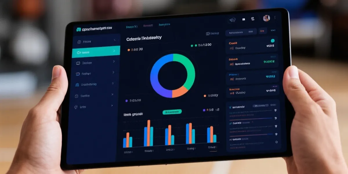 数据面板示意图
